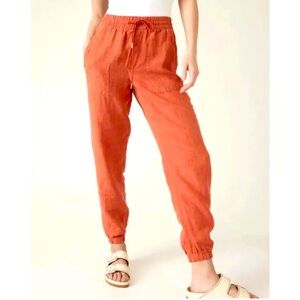 Athleta retreat coral jogger pants. NWT. 12T